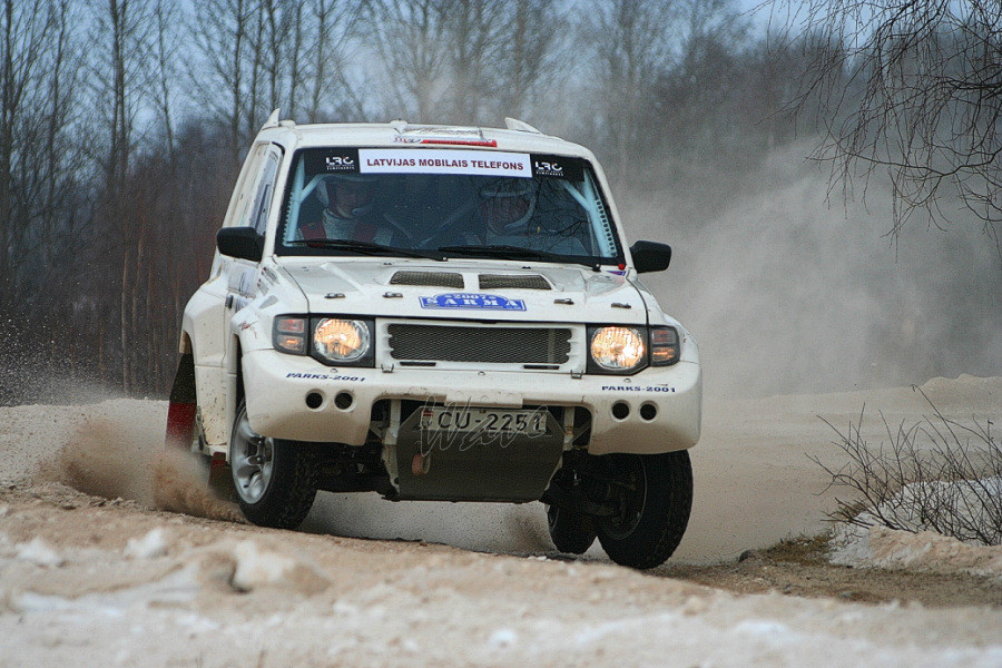 2007-02-19 11:52:28: Авторалли Сарма 2007, Mitsubishi Pajero