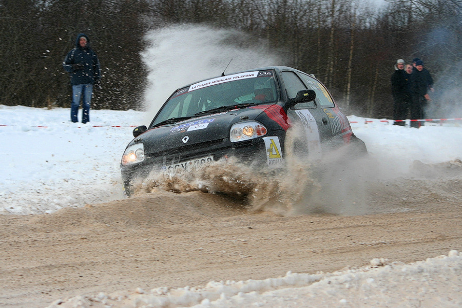 2007-02-19 13:57:53: Авторалли Сарма 2007, Renault Clio, LT.