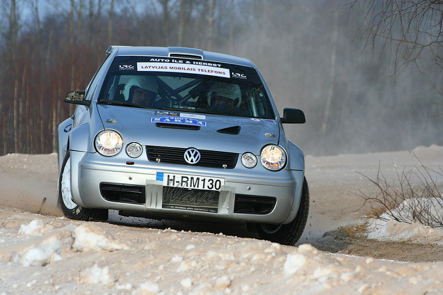 2007-02-19 17:24:54: VW Polo, Авторалли Сарма 2007, победители в своей групе.
