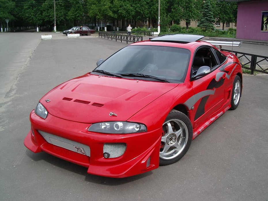 2007-02-26 09:52:46: Mitsubishi Eclipse 2G 2Turbo 300hp.