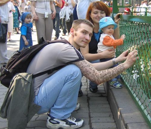 2007-03-27 14:37:32: с семьей в зоопарке в мае 2005