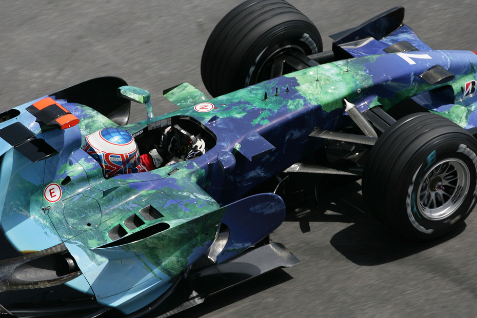 2007-06-06 07:51:26: Jenson Button (GBR) Honda RA107, Monaco F1 Grand Prix, 24th-27th May 2007