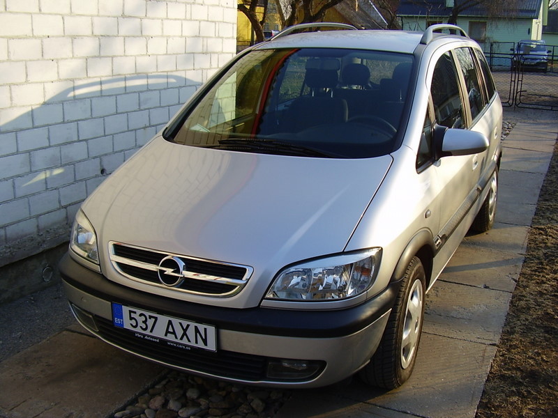 2007-06-19 22:43:45: Домашняя. Opel Zafira 2.0 DTI 74 kW