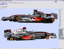 модель McLaren Mercedes mp4/22 в 3d, на создание ушло почти 7 дней (2007-07-27 01:21:41)
