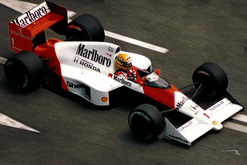 2007-12-27 23:48:42: Айртон Сенна и его McLaren-Honda, 1988 год