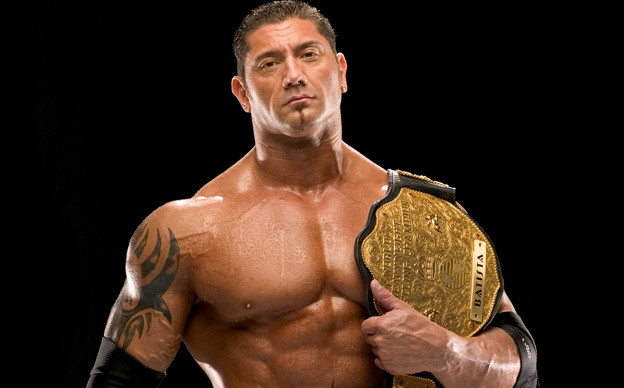 2008-01-10 22:33:40: Не давний чемпион WWE. БАТИСТА вес-130кг рост-200см