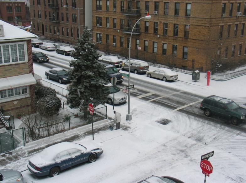 2008-02-13 01:28:32: Снег в Нью Йорке [2]