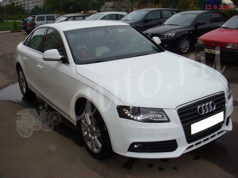 2008-09-12 20:32:28: Машина моей жены Audi a4 1.8 TFSI multitronic 2008г 160л.с