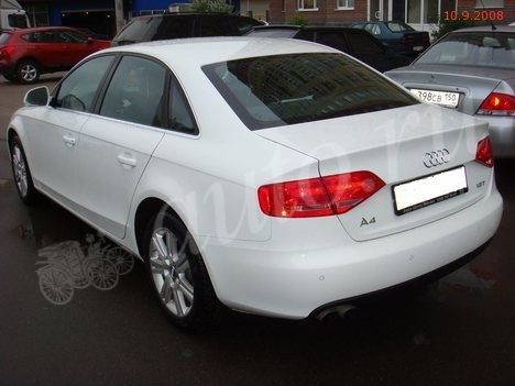 2008-09-12 20:32:28: Машина моей жены Audi a4 1.8 TFSI multitronic 2008г 160л.с