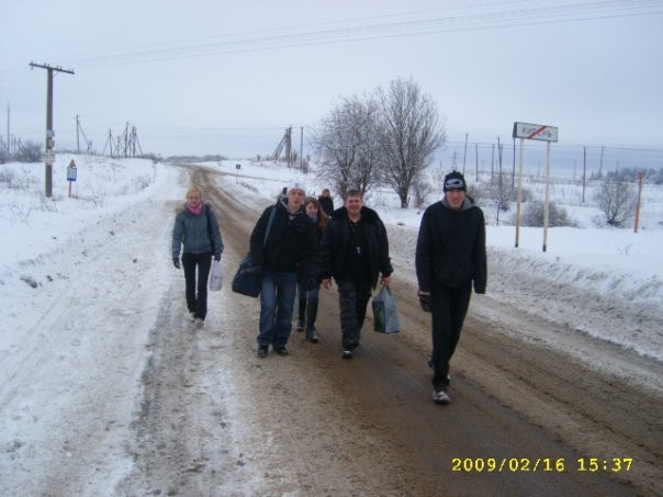 2009-02-16 03:23:07: Уезжали с дачи))))
