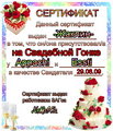 сертификат Свидетеля  -Жаклин-   (Cвадьба: Appachi и Essti) (2009-09-03 17:08:20)