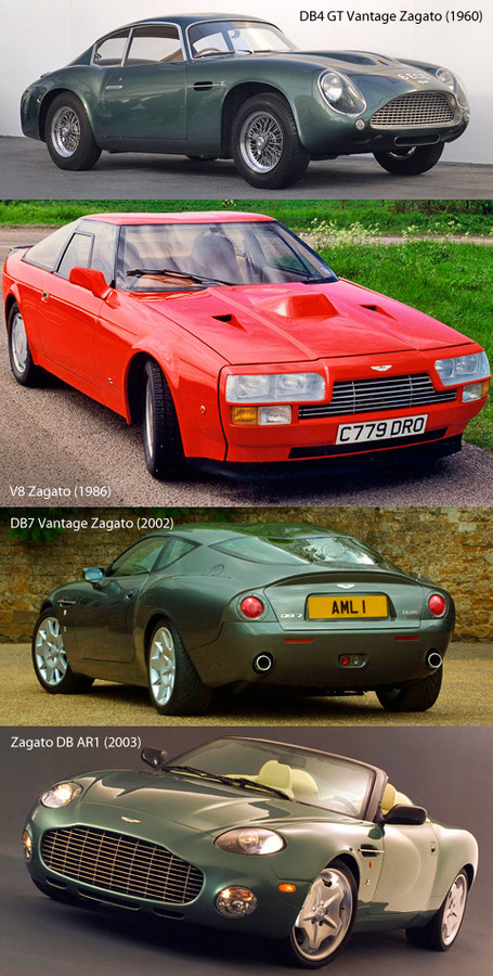 2011-05-25 08:37:54: История совместных работ фирмы Aston Martin и итальянского кузовного ателье Zagato