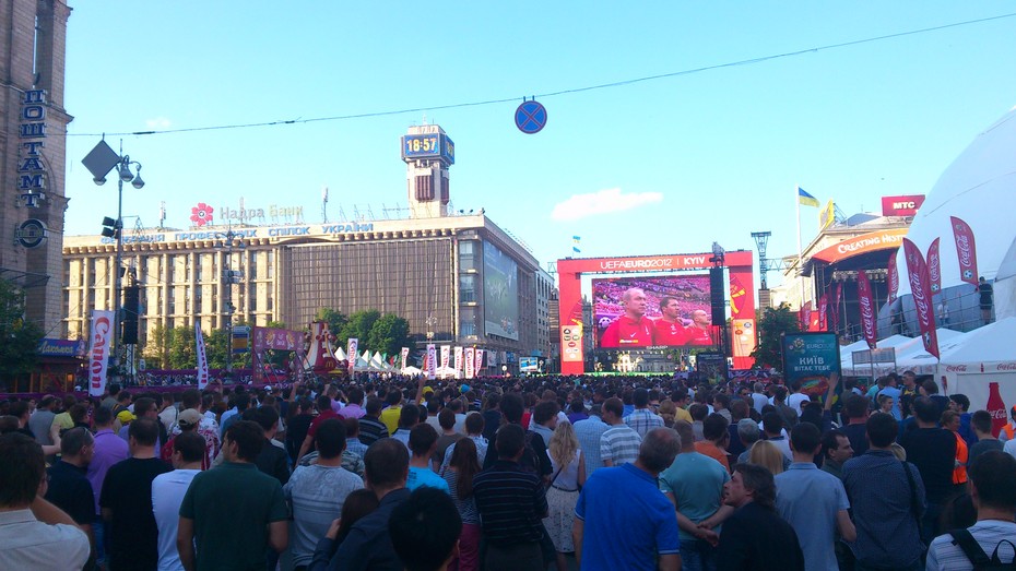 2012-06-09 12:06:59: Start EURO2012, Kyiv