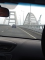 Крымский мост соединяет Тамань и Крымский полуостров.Крым мы уже едем к тебе)) (2018-09-02 12:50:27)
